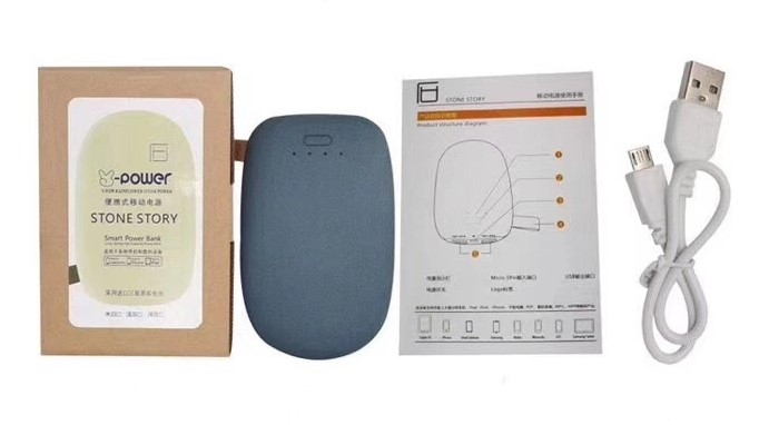 UN38.3 Double Usb 5V2A 10400mah Rock Power Bank