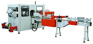Quality Mitsubishi Tissue Packing Facial Tissue Machine 120 Packs Per Min wholesale