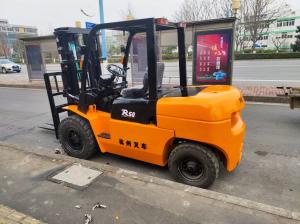 Quality 5 Tons Used Diesel Forklift Hangcha R50 Forklift Used Machine Top Performance wholesale