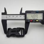 Magnetic Belt Suitcase Strap Buckles 28.3mm*48.9mm Side Release Plastic Clips