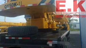Quality 2010 XCMG mobile crane truck crane boom crane 50ton hydraulic crane (QY50K) wholesale