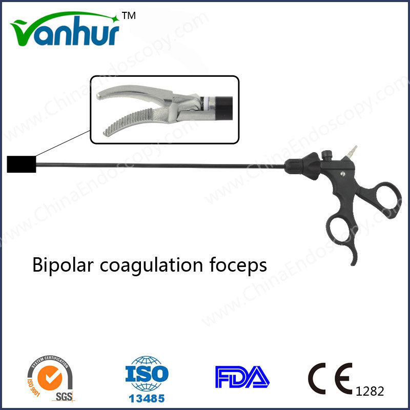 Laparoscopic Atraumatic Dual Action Bipolar Coagulating Forceps