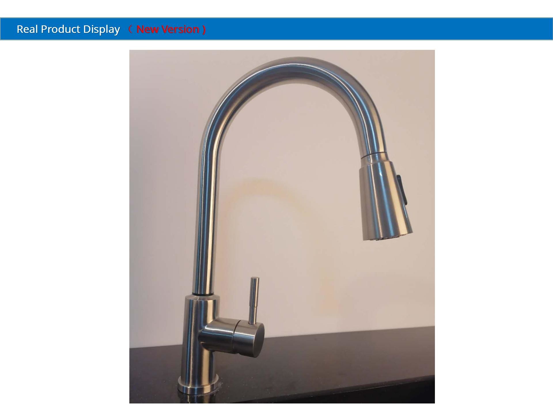 IPX5 Smart Kitchen Faucet Dual Function Spray Head Solid Stainless Steel Kitchen Taps