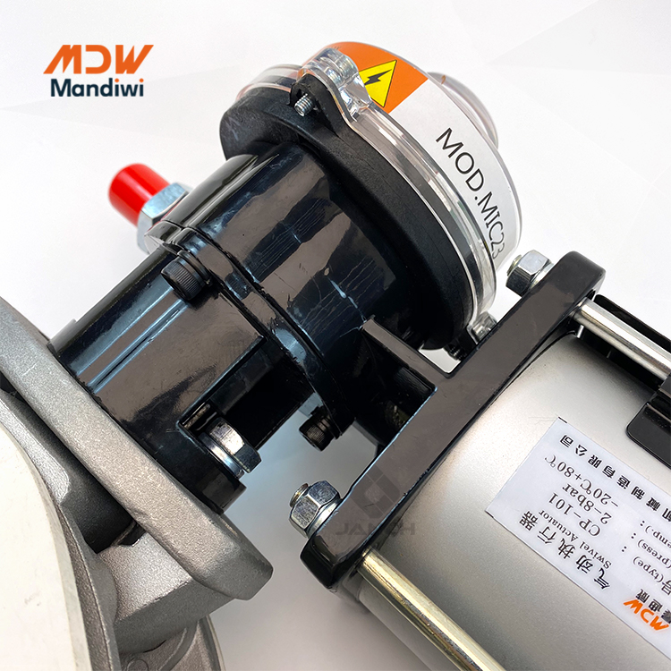 VFS Series Pneumatic Actuator Butterfly Valves Low Pressure Swivel Design