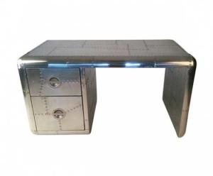 Quality Vintage Aviation Furniture Aviator Aluminium Bomber Office Desk wholesale