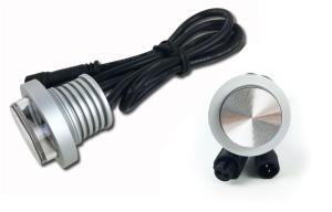 Quality Rcessed 1W Antiglare Mini LED downlight Epistar LED Spotlight Waterproof IP67 for hotel rooms DC12V wholesale
