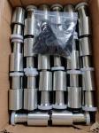 Copper plating Material 00400 Stainless Steel Hydraulic Hose Fittings Copper