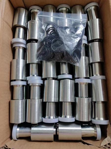 Copper plating Material 00400 Stainless Steel Hydraulic Hose Fittings Copper