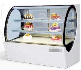 Quality Stainless Steel Industrial Refrigeration Showcase 1 Shelf 3.C~10.C Temperature Insulated Glass Shelves wholesale