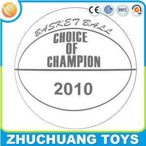 Quality pvc customize your own inflatable basketball balls wholesale