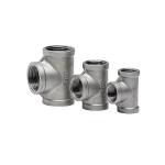 Male Connection Forged Stainless Steel Tee for Water Pipe and Connection