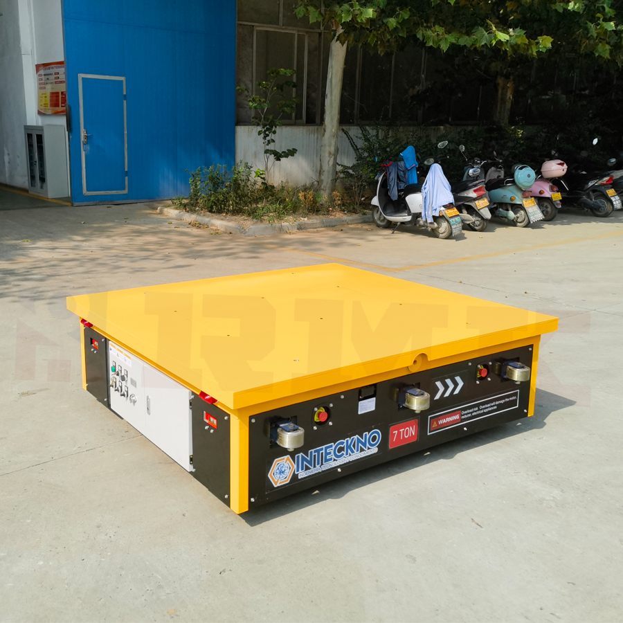 7 tons steel struture transfer trolley