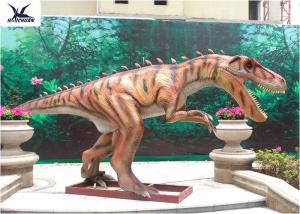 Quality Playground Automatic Dinosaur Garden Ornaments With Mouth Open / Close wholesale