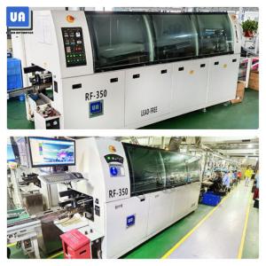 Quality 4200mm Length Wave Soldering Machine AC220V Wave Welding RF-350 wholesale