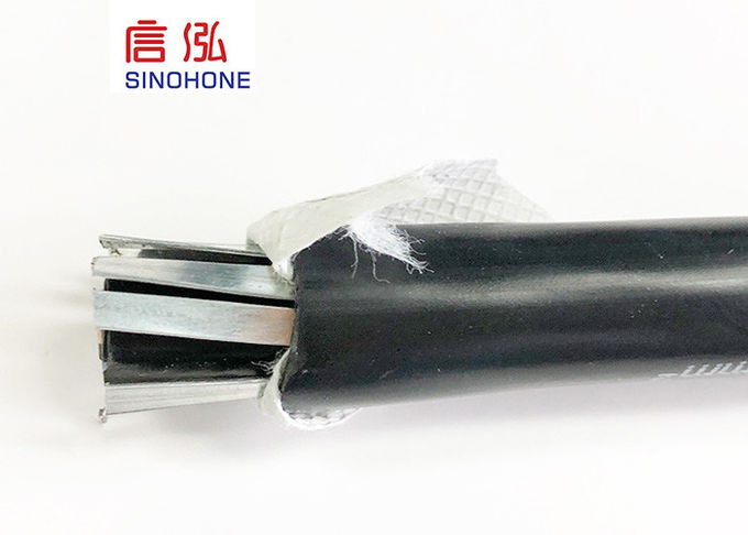 Underground Direct Burial Armored Flexible Power Cable VVR Multi Strand 2 Core Joint