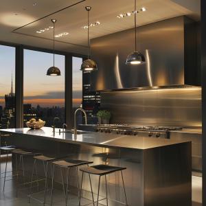 Quality Fire-Resistant Stainless Steel Panels , Silver , For Commercial Kitchen Walls wholesale