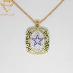 Sports Teams Embassed Necklace Championship Pendant
