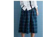 cotton blue & white gingham dress fashionable n casual