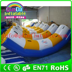 Quality Guangzhou QinDa inflatable water park water inflatable seesaw water teeterboard wholesale