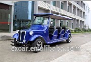EXCAR Electric Classic Cars For 8 seater With Intelligent Onboard Charger