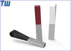 Quality Colorful Leather Keychain Custom Logo USB Flash Disk Storage 4GB USB Flash Drive wholesale
