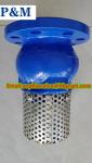 10inch JIS10K ductile iron foot valve made in China