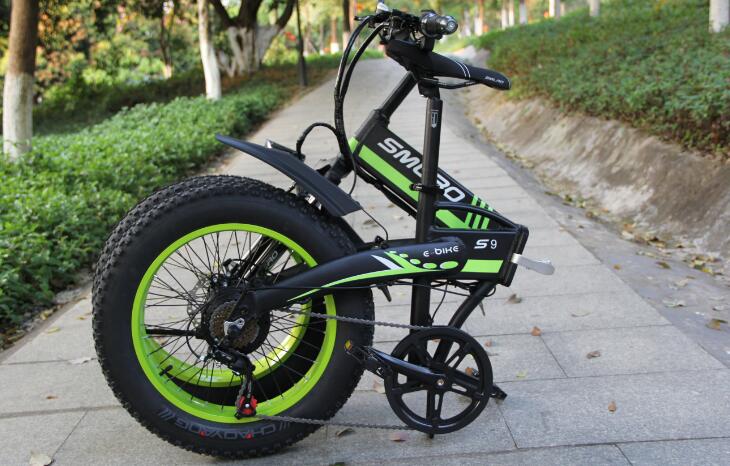 Safe Electric Folding Bike , 20 Inch Fold Up Electric Bike 120 KG Max Load