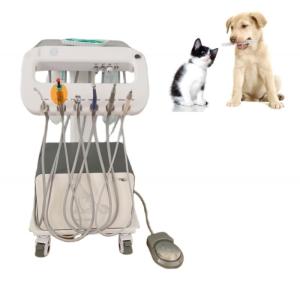 Quality Pet Use Portable Dental Treatment Machine Unique Design Vet Mobile Dental Trolley wholesale