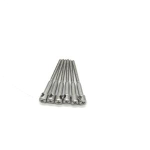 Quality passivated 316 Stainless Self Tapping Screws 0.05mm Tolerant Single Hole wholesale