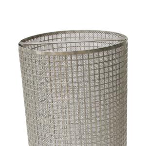 Quality Stainless Steel 316 0.5mm Perforated Filter Tube Square Hole wholesale