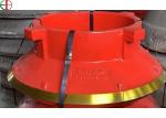 Manganese Steel Mn20Cr2 Impact Cone Crusher Wear Part Concave
