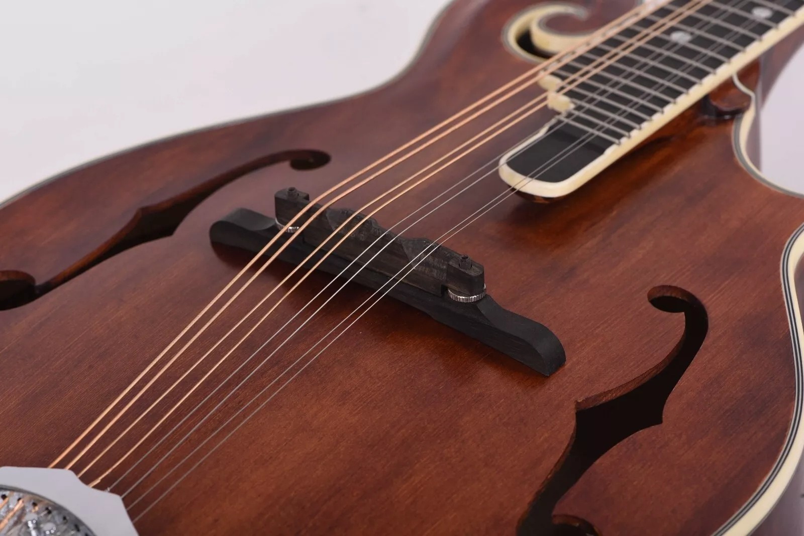 Custom Grand Handcarved Solid Spruce Top 8 Strings F Style Mandolin, Accept Mandolin OEM