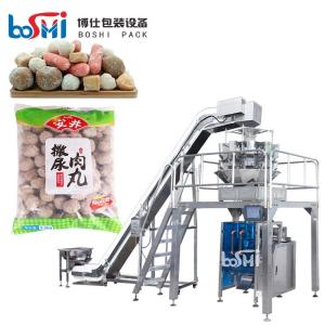 Quality PLC Control Frozen Food Packaging Machine For Shrimp Meat Ball Frozen Chips wholesale