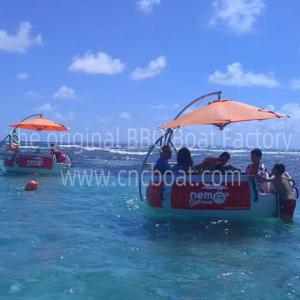 Quality 12V 650W Diameter 250cm BBQ Yacht Sightseeing Boat wholesale