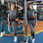 2019 Sports Clothing Printing Women Activewear Set - Buy Womens Gym Set