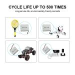 Rechargeable Nickel Cadmium Battery 800mAh 3.6v 600mah Nicd Battery
