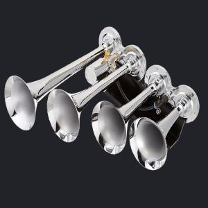 Quality Four Trumpet Whole Chrome Air Horn (HS-1026C) wholesale