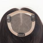 Natural Real Virgin Remy Ladies Women'S Toupee Wigs Human Hair Replacement