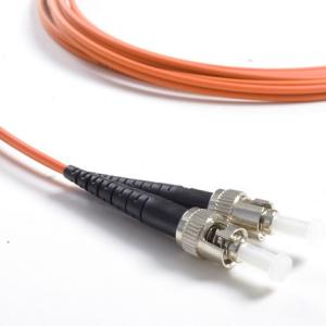 Quality Orange UPC MultiMode ST ST 3m 3.0mm Fiber Optic Patch Cords wholesale
