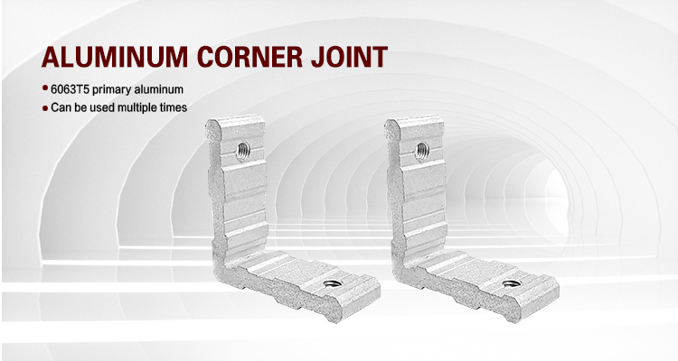 Hotel Furniture L Shaped Aluminium Shelf Corner Brackets For Door Or Window