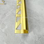 Round Edge Metal Tile Trim 3000mm Length 6063 T5 Aluminium Corner