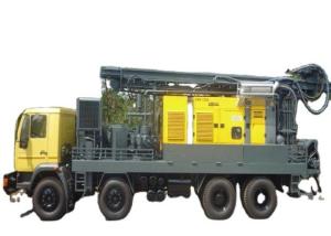 Quality Diesel Power 400m Rotary Truck Mounted Drilling Machine wholesale