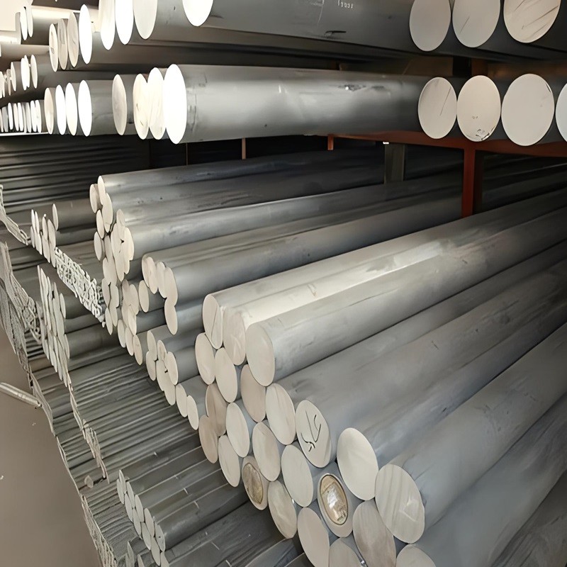 Aluminum Round Bar with ±0.01 Tolerance and Bending Processing Service