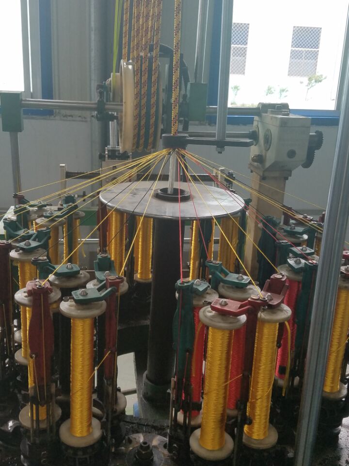 16mm 6 Strand PP Combination Rope With Steel Wire Core For Climbing Net