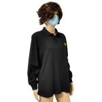 Cleanroom Washable Anti Static Polo Shirts Long Sleeve PLUS Sizes