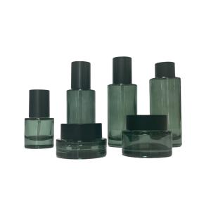 Quality 40ml 50ml 100ml 150ml Cosmetic Glass Lotion Bottles Customized Color wholesale