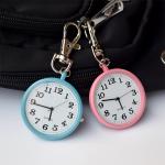 Keychain Nurse Watches Women Pocket Watch Student for Exam Test Fob Watch