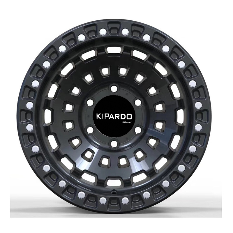 17 18 19 inch 6x139.7 4x4 matt black offroad wheel Rims