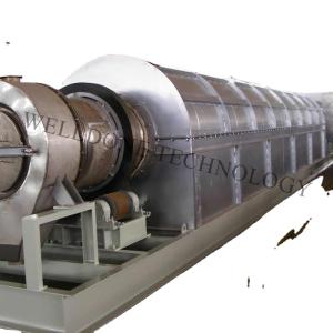 Quality Fertilizers SUS304 Material Rotary Kiln Dryer With Various Dust Treatment wholesale