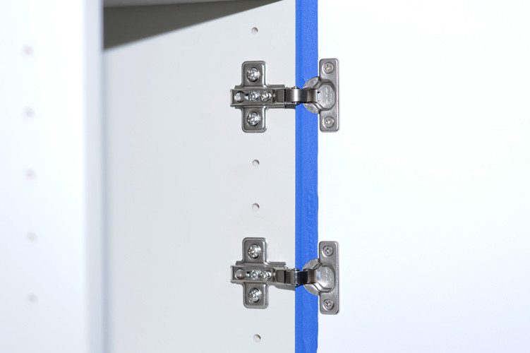 Blue Employee Storage Lockers Wear Resistant With Master Combination Padlock